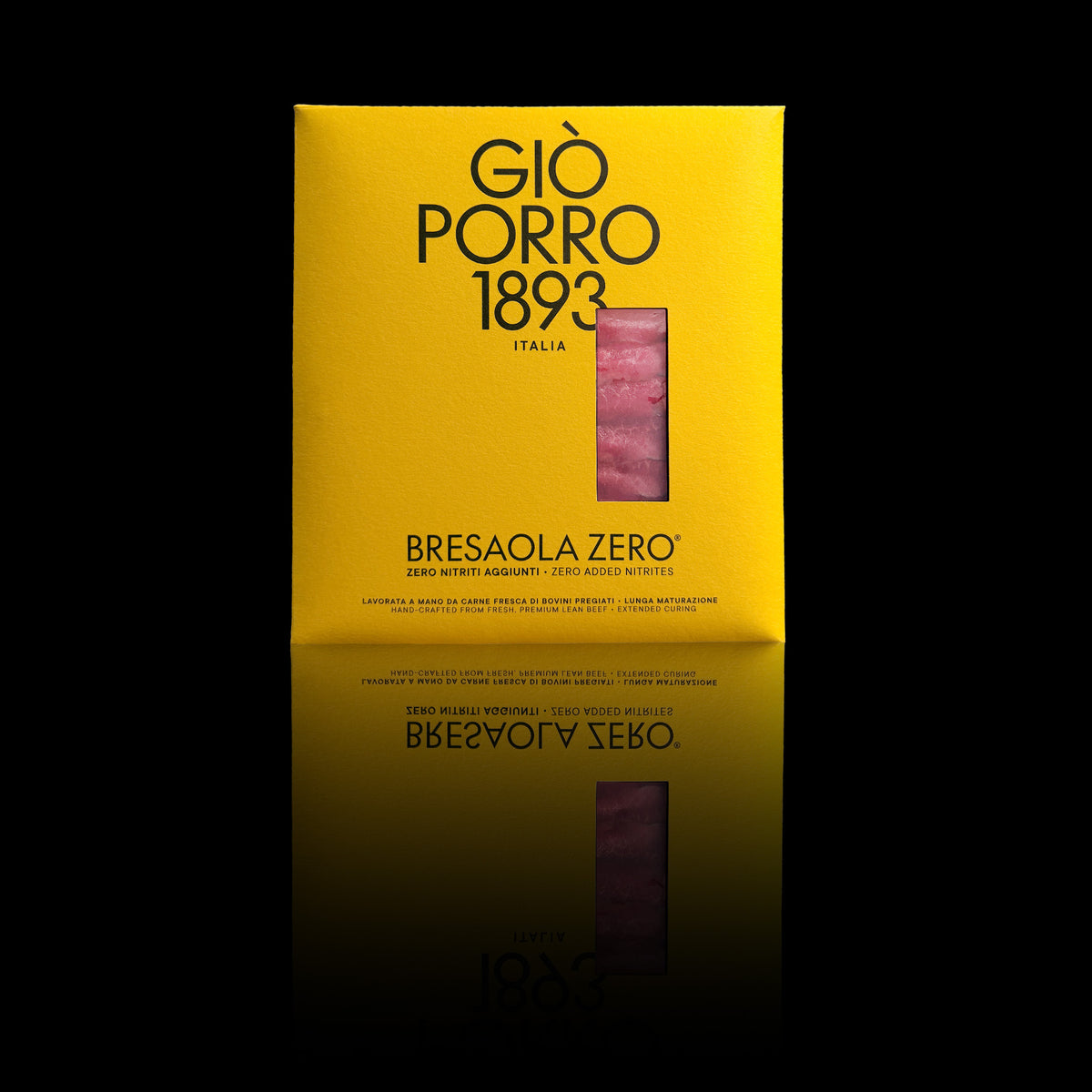 Busta Bresaola Zero GIÒ PORRO 1893 Prosciutti di bovino