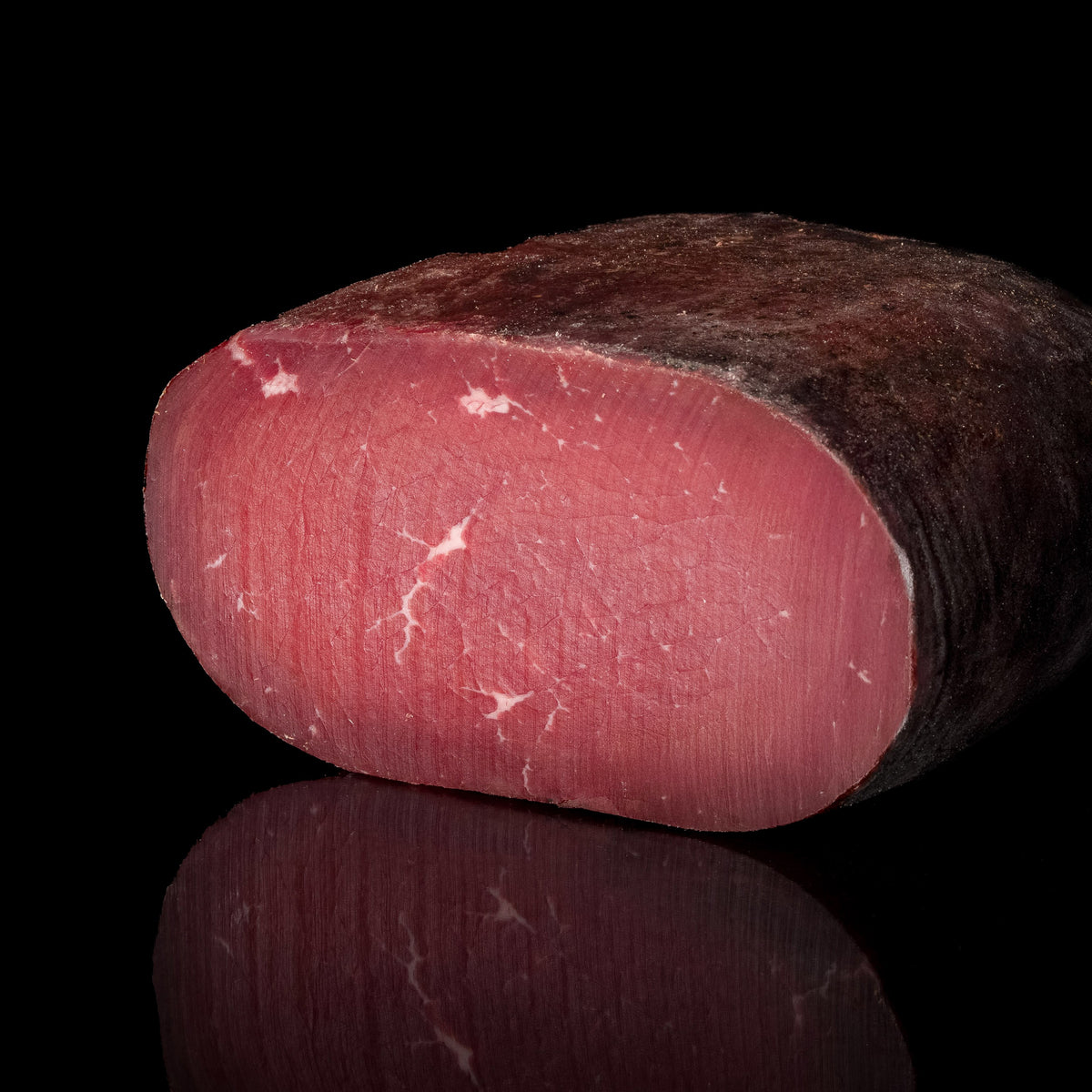 Metà Prosciutto GIÒ PORRO 1893 Fassone di razza piemontese 100% italiano Prosciutto di bovino