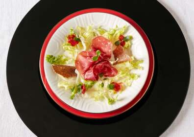 Ricetta light: Insalatina di bresaola; Chef Salvatore Bianco